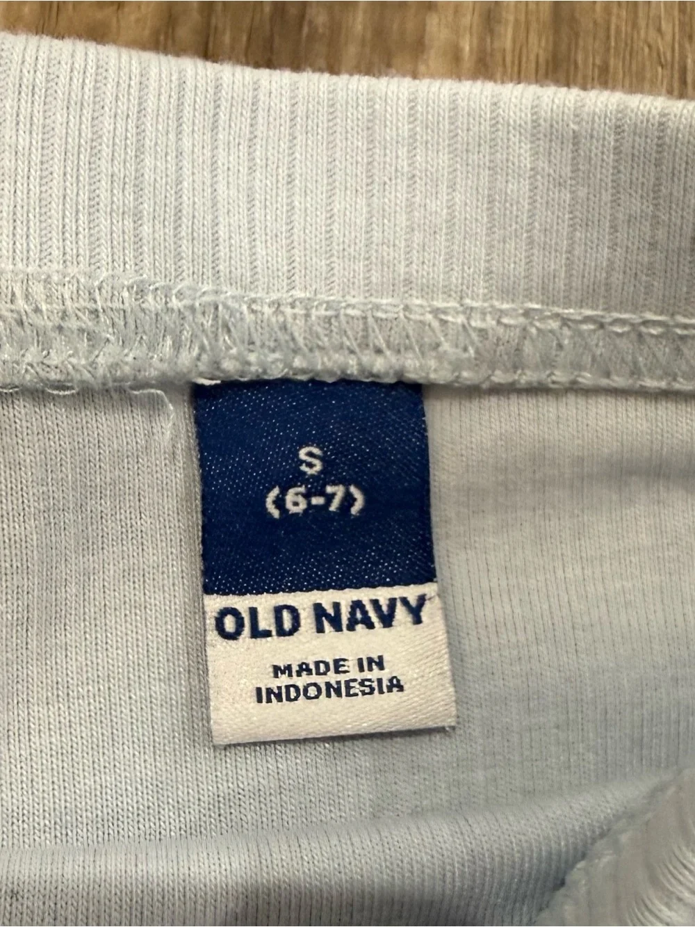 Old Navy Kids Ribbed Flared Leggings - Light Blue & Black
